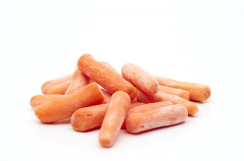 Frozen Baby Carrots 14-18mm Diameter A Grade Damaco Brand